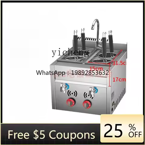Tqh Pasta Cooker Noodles Boiling Oven Constant Temperature Boiled Noodles Barrel Multifunctional Coo