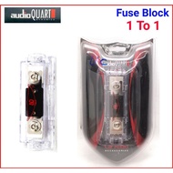 Audio Quart  Fuse Block 1 To 1