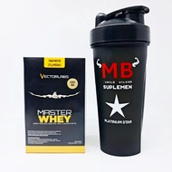 Master Whey Vectorlabs 270 gr 6 sachets 1 BOX KOTAK saset sachet Protein Concentrate Isolate Iso 3 5