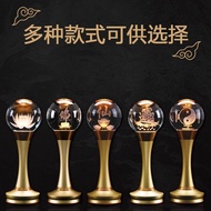 2023 Buddha hall lighting rechargeable rechargeable Crystal Lotus Light Pair led Lotus Light Lotus L