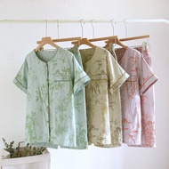 New Summer Cotton Crop Pant Set - Casual Ladies' Loungewear HBI8