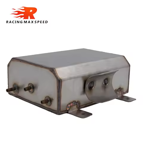 1PCS Universal 3.5L Racing Stainless steel Oil Catch Can Oil Tank Continuous Fuel Supply Ldeal For 1