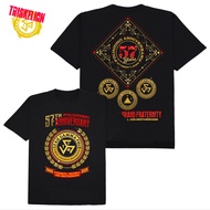 TAU GAMMA PHI Triskelion TRISKELION 1968 T-shirt (57th Anniversary Series)for men casual