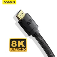 Baseus HDMI Cable 2.1 8K/60Hz 4K/120Hz 48Gbps Digital Cables for PS5 PS4 Laptops Monitor