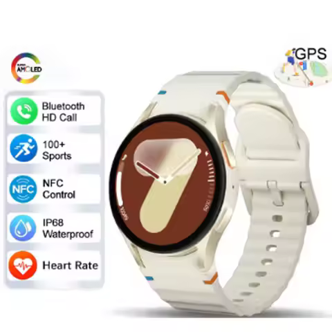 Smart Watch IP68 Bluetooth Call Compass for Samsu Galax S21+ C55  LG G8S ThinQ realme 10 Pro Plus Te