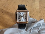 Used Cartier 4305 Santos Dumont XL W2SA0017 二手 卡地亞 金鋼 山度士 大裝 上錬