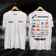 Kaos Baju Distro Pertamina Mandalika Premium Sponsor Pada Motor SAG Racing Team circuit keren fasion