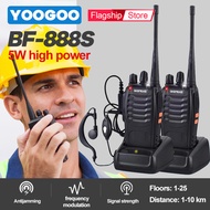 YOOGOO Original Handy Talky BAOFENG-888S Hunting Radios UHF Walky Talky 2 units Walkie talkie Radio 