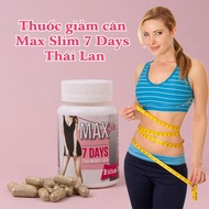 New upgrade Max Slim 7 Days detox slimming capsule pills Natural Fat Burner Max Slim Kapsul Pelangsi