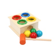 Montessori Hammer Case Toy Children's Punch Toy/