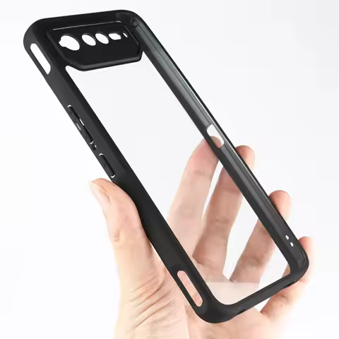 Transparent Case For Asus ROG Phone 6D Case Shockproof Soft Back Cover For Asus ROG Phone 6D Case Fo