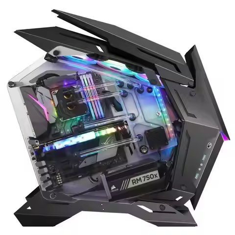 Josper MOD3 Mecha Warrior E-sports Open Side Transparent Glass All-Aluminum Seaview Room Special-Sha