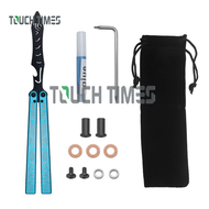 【COOL】 Touch Times Balisong Trainer Botter Opener Butterfly Trainer Aluminum Channel Handle Bushings