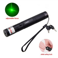 303 Green Flashlight Powerful green Laser flashlight 10000m Laser 303 Scope Focus adjustable burning