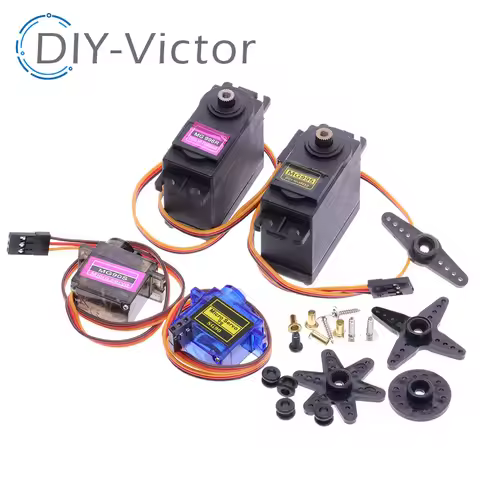 SG90 MG90S MG995 MG996R Servo Metalen Versnelling Voor Model Helikopter Boot Voor Arduino Uno Diy Me