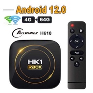 HK1 RBOX H8S Network Set Top BOX H618 Android 12.0 Dual Band WIFI BT4.0 TV BOX