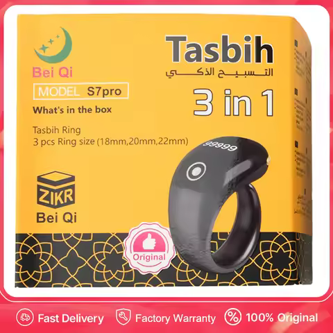 S7pro 0~99999 Ring Counter OLED Display Type C Bluetooth APP Control Monitor Electronic Finger Count