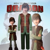 How to Train Your Dragon Hiccup cosplay Costume Hiccup cosplay Halloween Masquerade Costume WJG