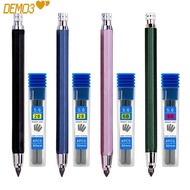 [DEMO3] Mechanical Pencil 2B/4B/6B/8B Pencil Refill Stationery Writing Metal 5.6mm Drawing Tool