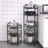 Pot Rack Kitchen Rack Pot Storage Rack Pot Storage Rack Pot Rack Multi-Layer Floor Countertop Househ