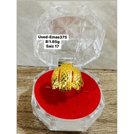 Preloved Emas375 - Cincin