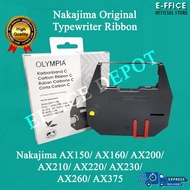 Effice Depot - Nakajima AX150~AX160~AX200~AX210~AX220~AX230~AX260~AX375 Typewriter Ribbon