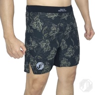 Fighter Destination BASIC II Floral 4 Fight Shorts MMA Muaythai BJJ Boxing Kickboxing CrossFit No Gi