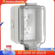 In stock-Outdoor Electrical Outlet Box for Garden, Yard Sports IP66 Waterproof& Lockable Enclosure, 