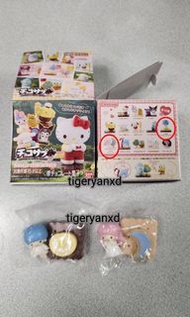 全新 日本 直送 SANRIO CHARACTERS 朱古力 食玩 盲盒 模型 擺設 / 雙子星 LITTLE TWIN STARS