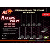 VALVE RACING RED LEO ESR 19/22 20/23 22/25 24/27 25/28 for Y15ZR LC135