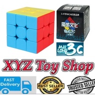 MoYu MeiLong 3C 3x3 3X3 STICKERLESS Rubiks Cube (100% Ready Stock Fast Postage)