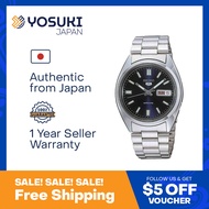 SEIKO SNXS77K1 SNXS77K SEIKO5 Automatic Day Date Navy Blue Silver Stainless  Wrist Watch For Men from YOSUKI JAPAN / SNXS77K (  SNXS77K  S SNXS SNXS7   )