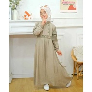 Girls' Party Dress Eid al-Fitr Gsmis Children's Games Tanggung Famis Kidz Latest Modern Hamis Latest