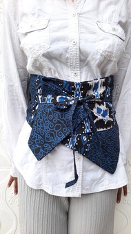 Sabuk Kain Kondangan Aesthetic Obi Kebaya Songket Ikat Pinggang Pita Kebaya Wanita Motif Sonket Keki