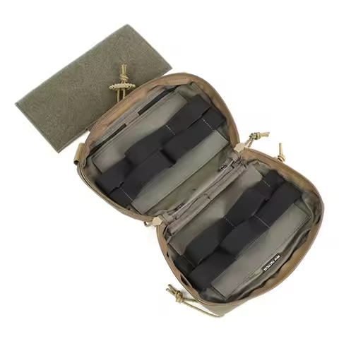 Tactical Chest Rig Hanging Bag, Outdoor Tactical RAID Drop Down Pouch, MK3, MK4, D3CRM