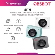 OBSBOT MEET SE AI-POWERED FULL HD 1080P WEBCAM WITH 1/2.8'' CMOS, BUILT-IN MIC, DUAL NATIVE ISO AND 