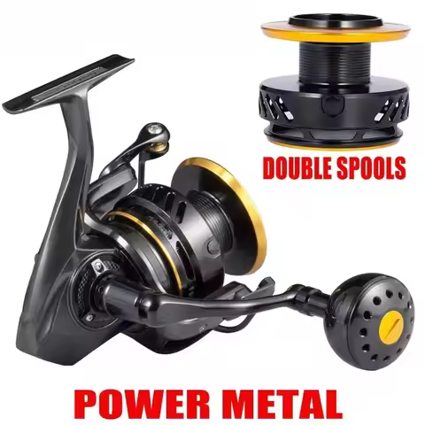 Original Lurekiller Metal Body Power Spinning Reel Black Marlin SW4000XG/SW5000XG/6000HG/10000HG Hig