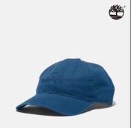 Timberland 電繡 帆布 水藍  藍色棉質 帽子 全新