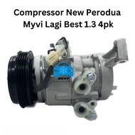 Compressor New Myvi Lagi Best 2011 1.3 4pk * READY STOCK *