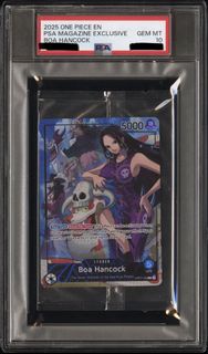 (Pop 10) 海賊王 OPCG 女帝 One Piece OP07-038 Boa Hancock PSA Magazine Exclusive Card PSA 10 波雅漢考克