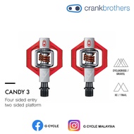 Crankbrothers Candy 3 Cleat pedal 100% Original for mtb trail xc gravel [gcycle]
