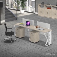 Does Not Include Simple Chair Manufacturer Staff Desk Wholesale Computer Desk Double Card Slot Work 