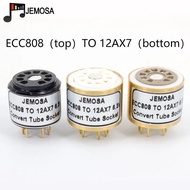 1PC ECC808 Tube (Top) TO 12AX7 12AU7 ECC81 ECC82 ECC83 Tube (bottom) 6.3V DIY Audio Amplifier Vacuum
