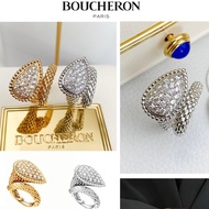 [TYshop]Luxury Boucheron Gold Ring For Women Jewelry Hypoallergenic Non Tarnish