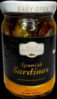 Era's Gourmet SPANISH SARDINES LEMON and GARLIC