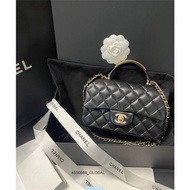 2025 Mini Cf6 Ch@N3lll 22B Gold Label Handle Handcarry Chain Bag lady bag