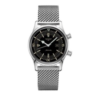Longiness Watch Classic Replica Series Automatic Mechanical Watch Black Dial Steel Chain Women's Watch 36mm L3.374.4.50.6