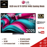 LG OLED 48" / 55" / 65" / 77" C5PSA SERIES OLED EVO 4K UHD SMART 144HZ GAMING MODE AI TV TELEVISYEN