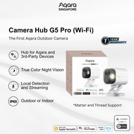 Aqara 4MP Camera Hub G5 Pro WiFi, True Color Night Vision Camera Outdoor, 2.4/5Ghz WiFi, Thread Bord