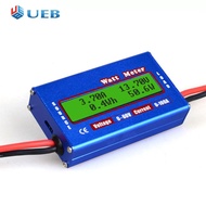 DC 60V 100A Balance Voltage Battery Power Analyzer Watt Meter Checke(Blue)